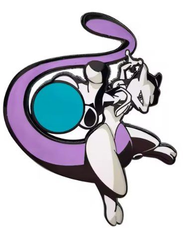Pokémon Placchette & Badge: Pokémon Mewtwo Pin’s – Nuovo e nell'imballaggio originale da Genève venduto da Resko