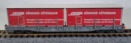 RhB Container Wagen Bündner Güterbahn Spur N Kato