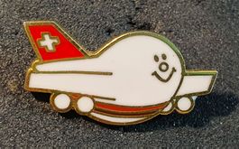 CC694 - Pin Flugzeug Swissair
