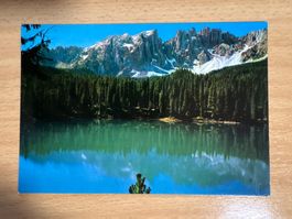 Ansichtskarte Karersee Dolomiten