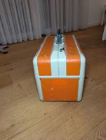 Werkzeugkasten orange/weiss gebraucht 2 Ebenen