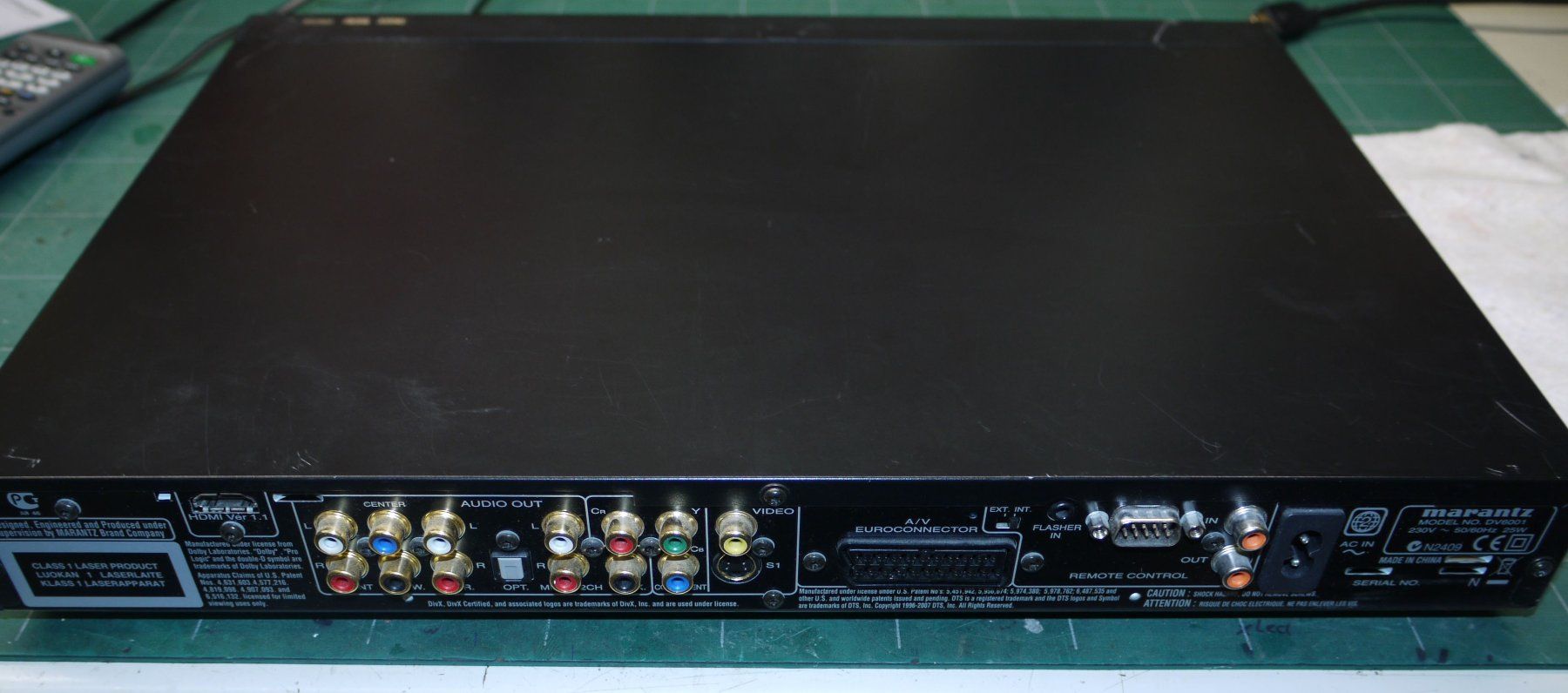 Marantz Multimediaplayer & Streamer: Marantz Singel DVD / CD Player DV 6001 – Gebraucht aus Männedorf von livesteam 4