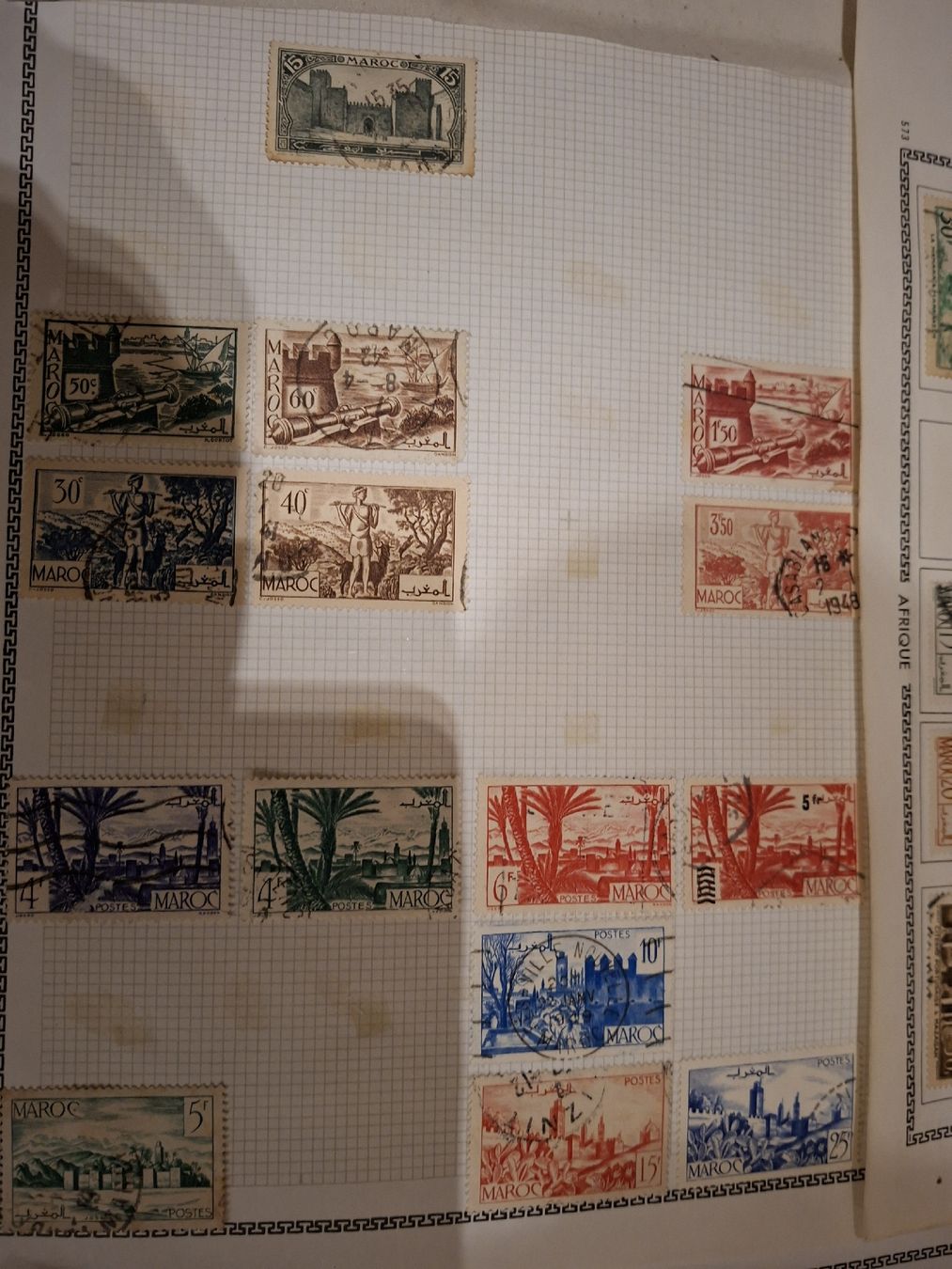 Tutti i francobolli: Lot Maroco  – Usato da Balgach venduto da SIMEON27 3