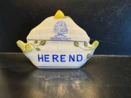 Herend Porzellan Aufsteller / Schild
