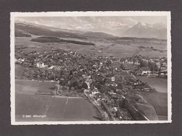 MÜNSINGEN Flugaufnahme 1934