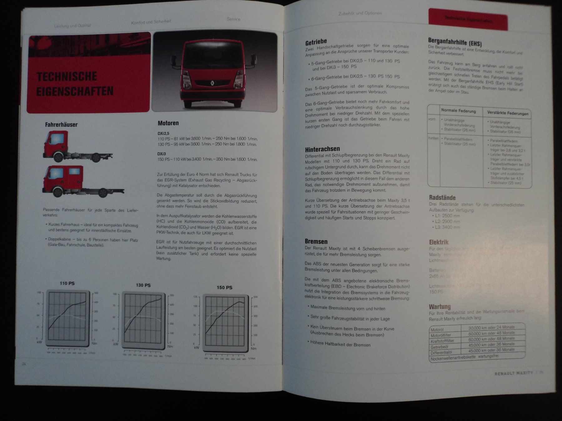 Renault Dokumente: Prospekt Renault Trucks Maxity 2007 – Gebraucht aus Schwarzenburg von modelCARama 6