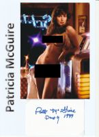 Patti McGuire / Originalautogramm