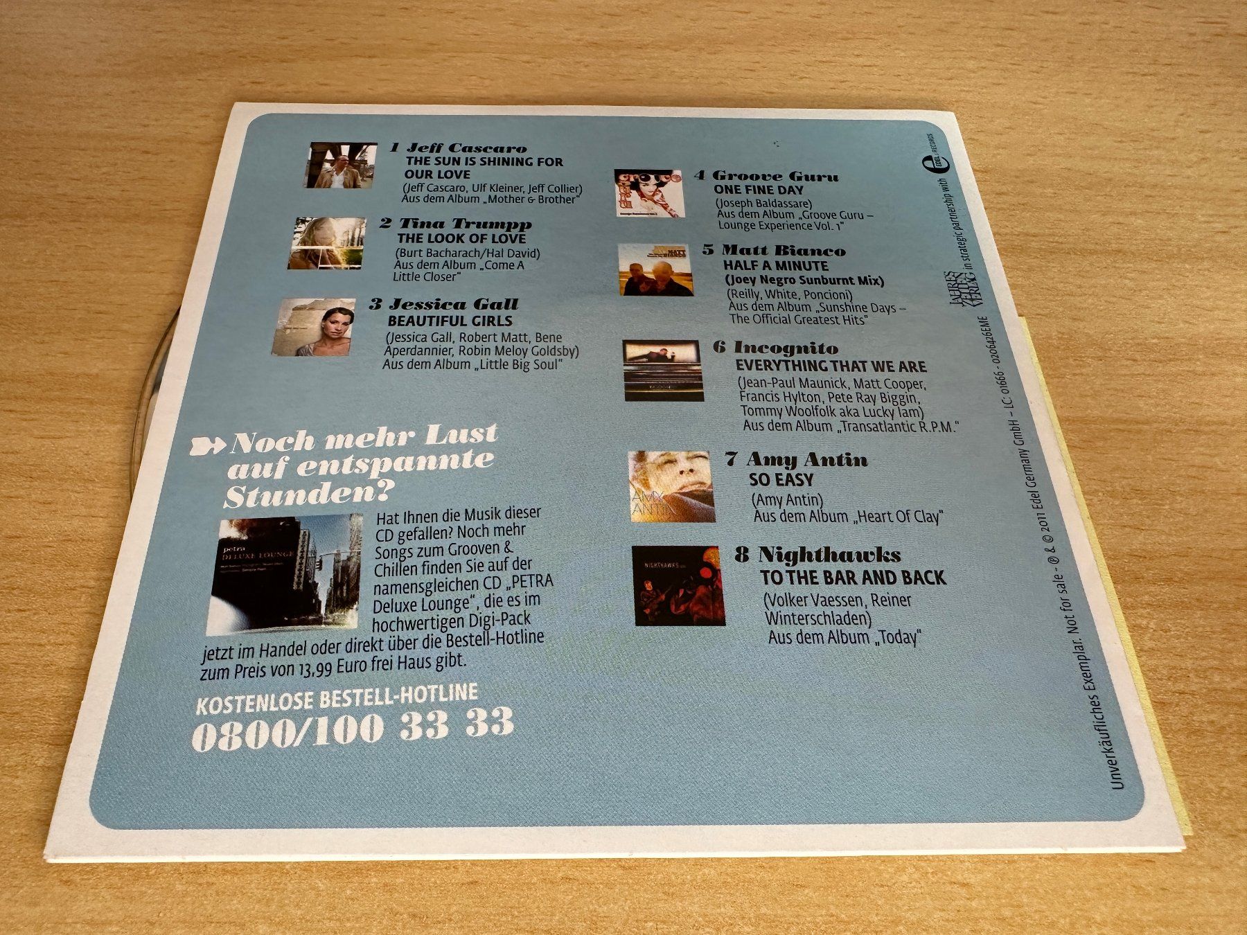 CD: Various – Petra Deluxe Lounge – Usato da Rikon im Tösstal venduto da Alpenmutz 1