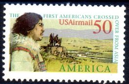 1991 USA ERSTE AMERIKANER DIE BERING ÜBERQUERTEN ** - MA13