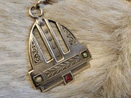 Antikes Armband 800 Silber Deutsch mit Anhänger