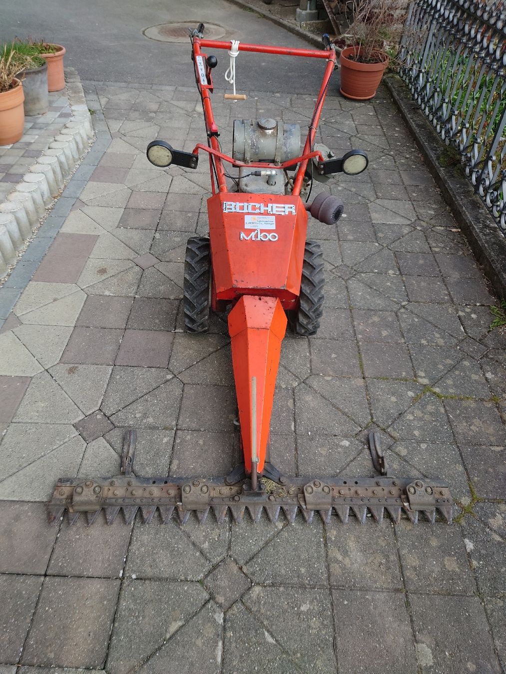 Bucher Tutte le macchine: Bucher M100 Balkenmäher  – Usato da Gelterfingen venduto da mr2-teile 3
