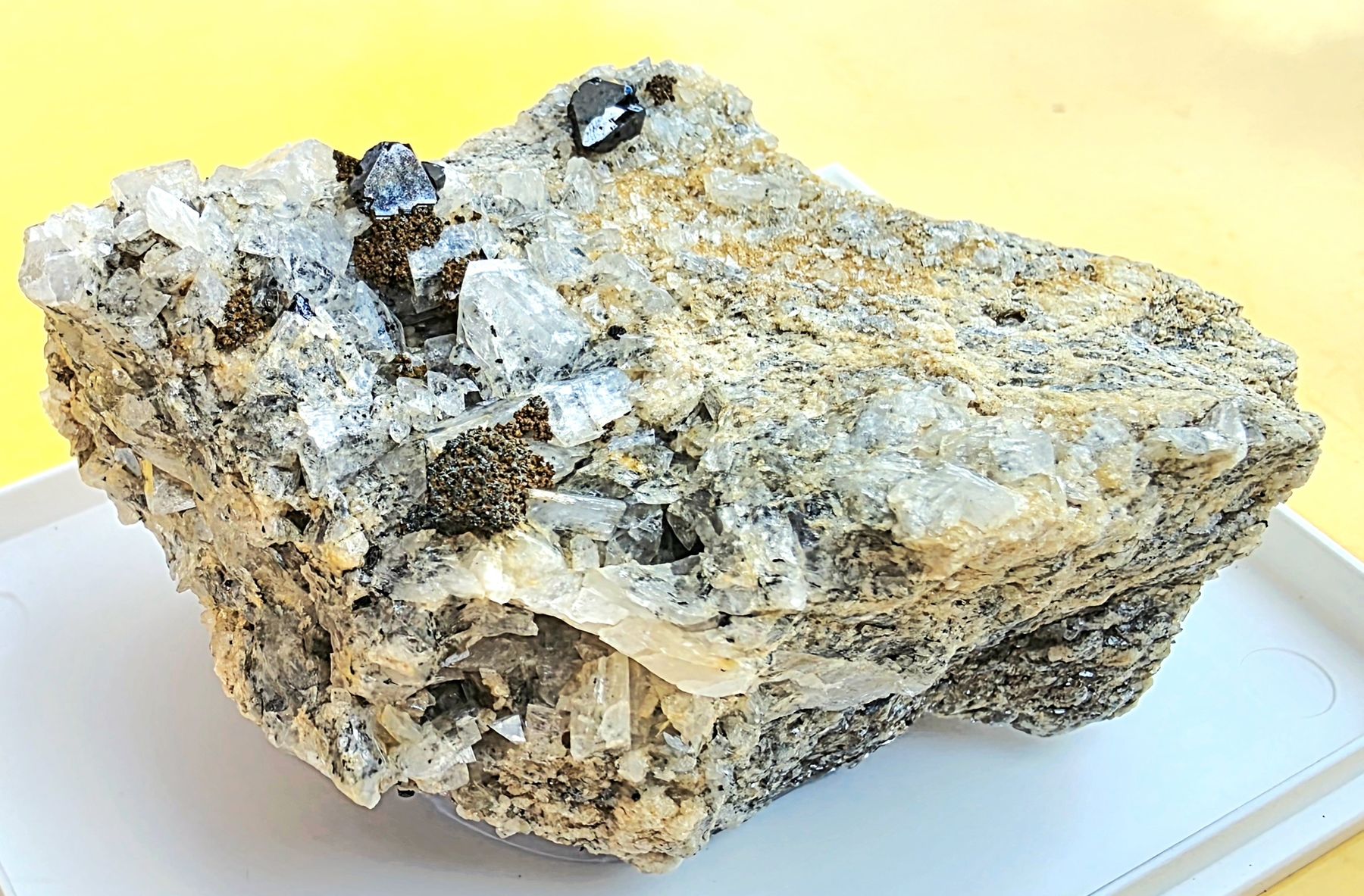 Minerali & Pietre curative: Mineralien Set 5 teilig mit Ilmenit, Magnetit, Rutil, Adular – Usato da Glis venduto da nbu_65ys 6