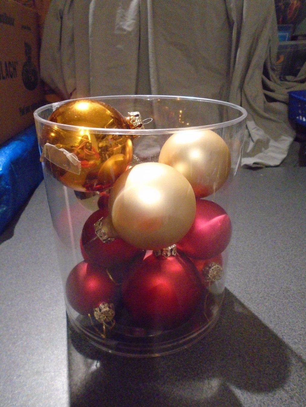 Tutte le decorazioni: Weihnachtskugel 11 Stück, goldfarbig / rot – Usato da Zürich venduto da abraxas1291 1