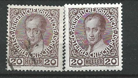 Tutti i francobolli: 1908 Österreich – Usato da Trübbach venduto da Sammer51