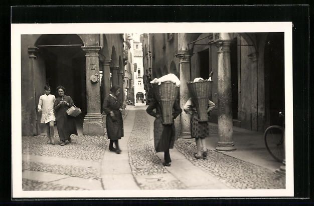 Cartoline postali: AK Lugano, Via Pessina – Usato da Berlin venduto da bartko-reher
