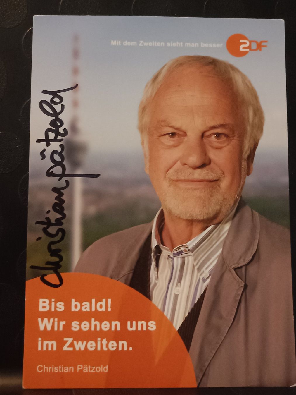 Autografi: Christian Pätzold - handsigniert – Usato da Menziken venduto da Artographs