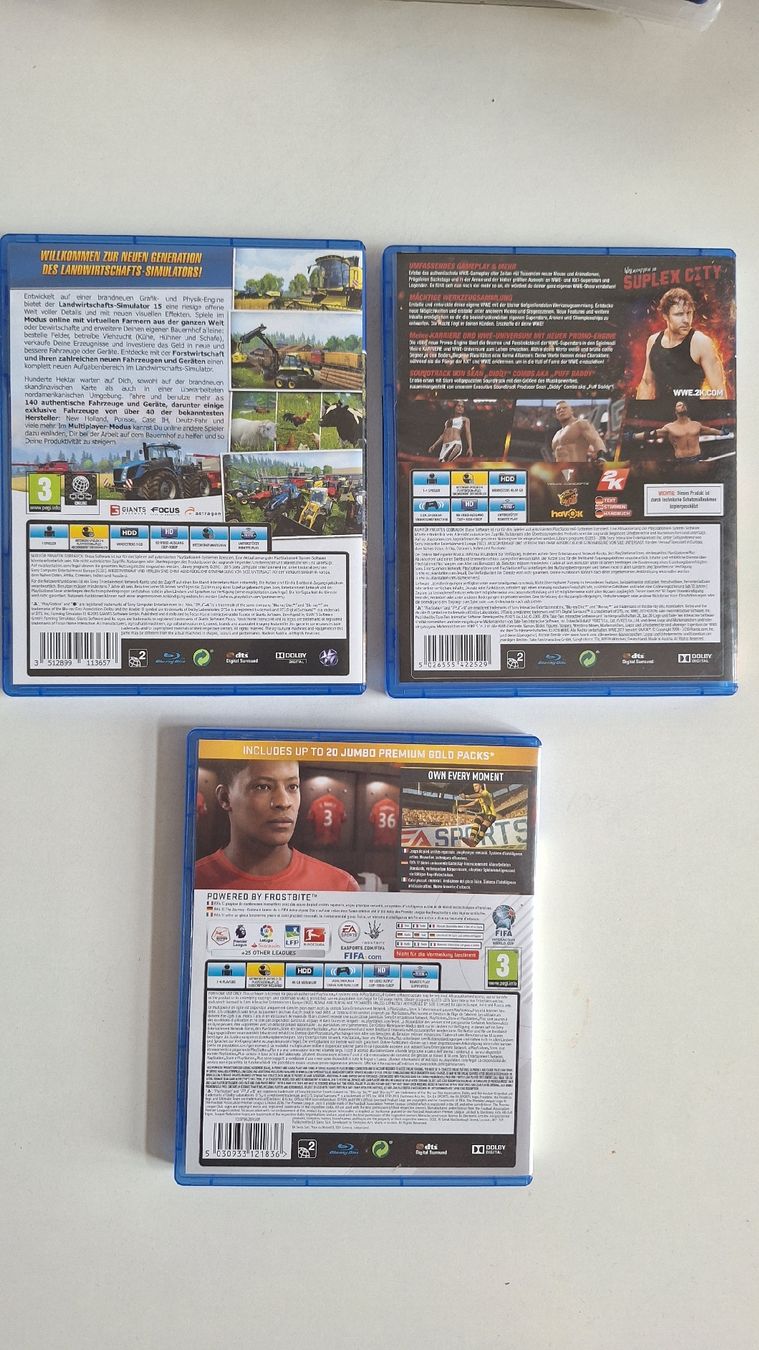 Sony Spiele: PS4 Games (3stk) – Gebraucht aus Wädenswil von RetroManiac86 1