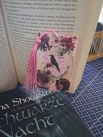 Lesezeichen Romantik: Rose & Rabe, Handmade - Herbst 🍂 (59)