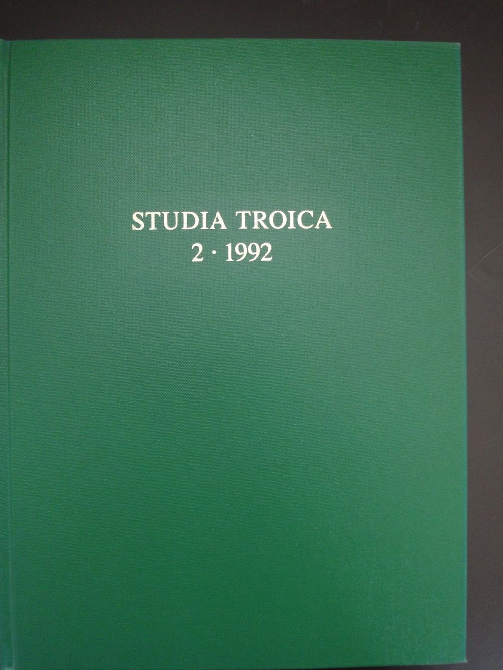 Libri: STUDIA TROICA - BAND 2 - 1992 – Nuovo (secondo la descrizione) da Biel/Bienne venduto da 07helios032