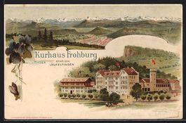 Litho Trimbach /SO, Kurhaus Frohburg und