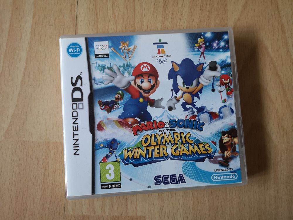Mario and Sonic Olympic Winter Games DS