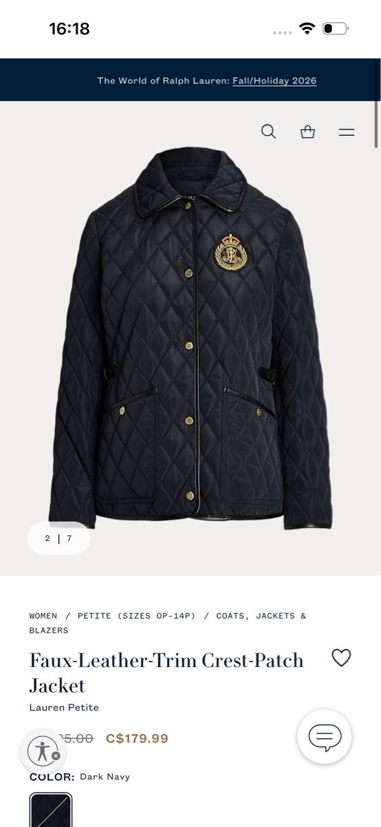 Ralph Lauren Jacken: Ralph Lauren Jacke – Neu (gemäss Beschreibung) aus Silvaplana-Surlej von vikhayy.stmoritz 1