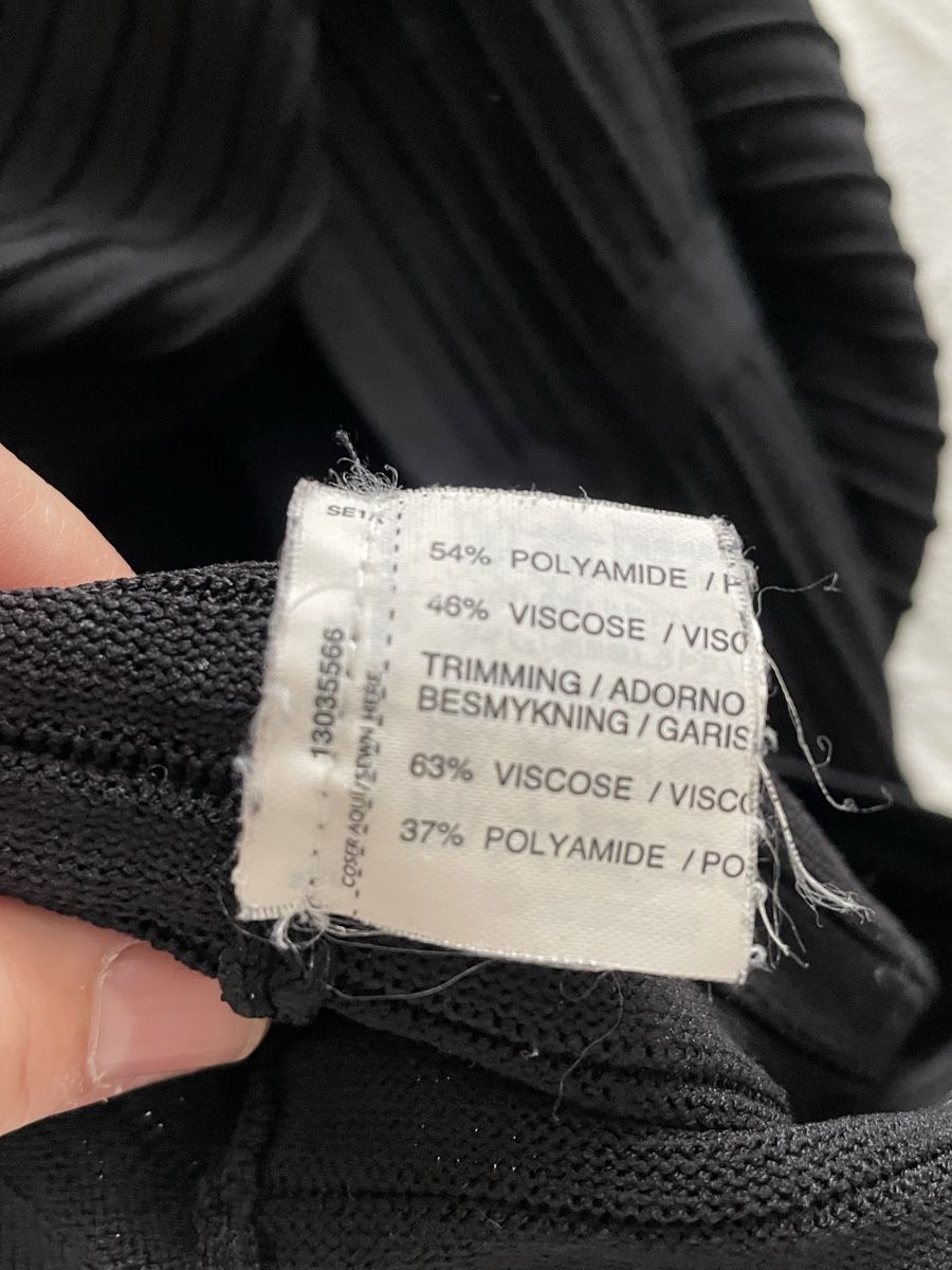 Mango Vestiti: Schwarzes Strickkleid v. Mango / Gr. S/XS – Usato da Basel venduto da Mrs_Bee 3