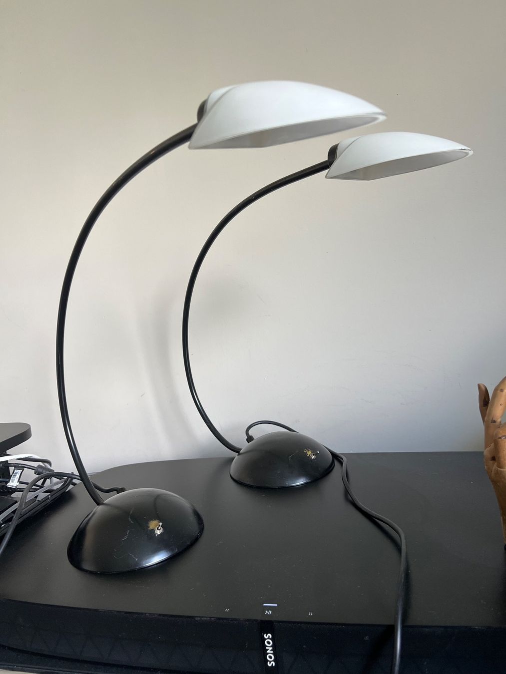 Lampade: Fischer Leuchten Tischlampe 2 x – Usato da Jona venduto da Sariksa