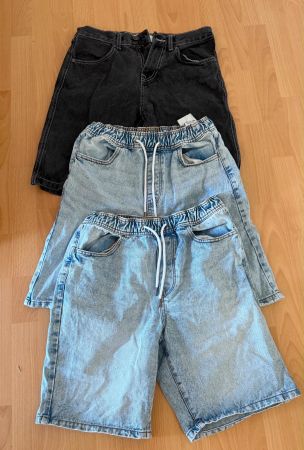 7 kurze Hosen Gr. S – Jeans-, Sweat- & Freizeithosen Paket