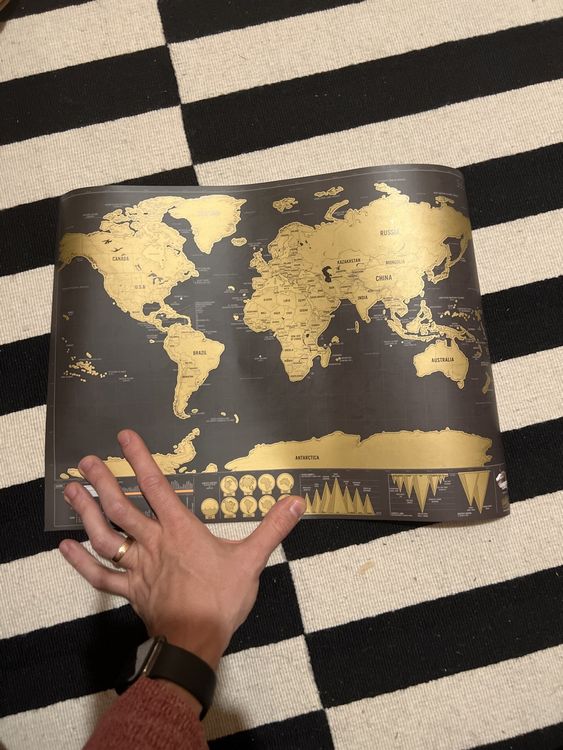 Scratch Map Deluxe Weltkarte Kaufen auf Ricardo