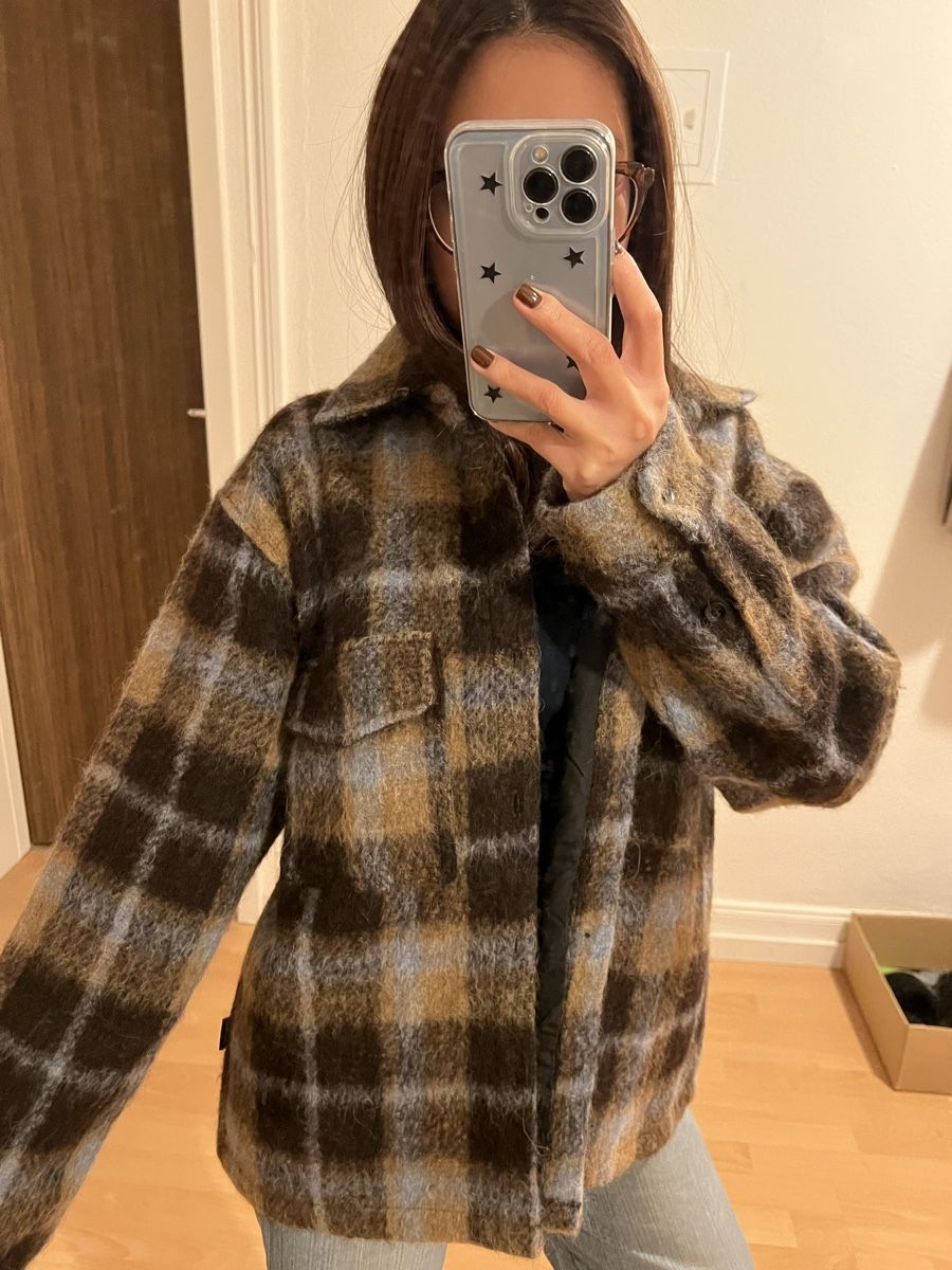 Giacche: Checked Overshirt Jacket - ALMOSTBLUE – Nuovo (secondo la descrizione) da St. Gallen venduto da trxcy 1