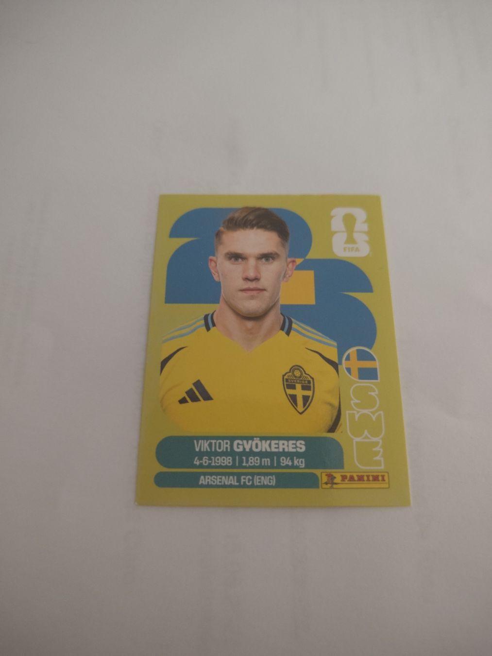 Panini Carte collezionabili: Sticker WM 2026 Viktor Gyokeres – Nuovo (secondo la descrizione) da Claro venduto da dedessinho