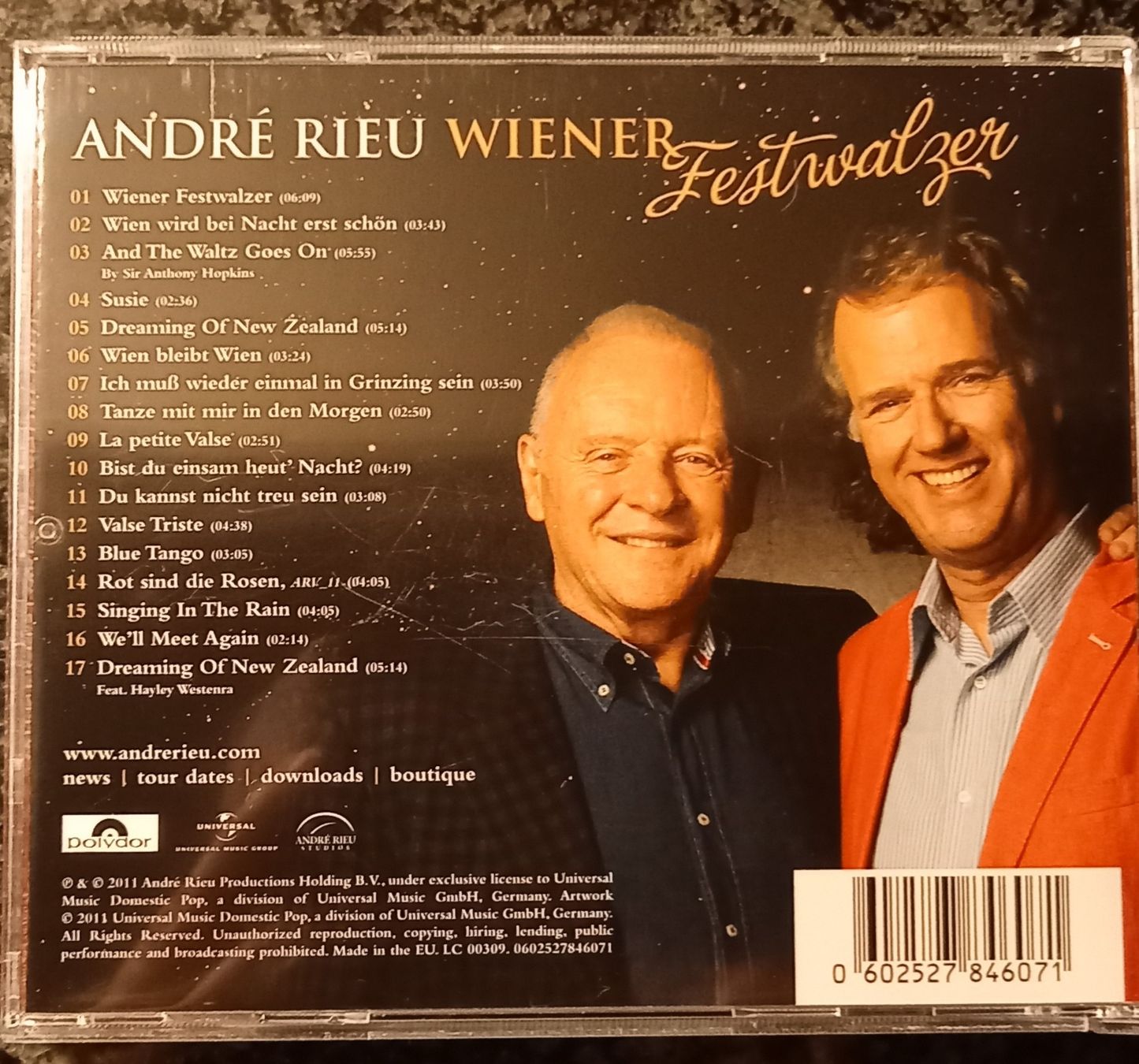 CD: André Rieu - Wiener Festwalzer – Nuovo (secondo la descrizione) da Hünibach venduto da rut_l6ht 2