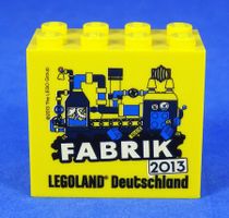 1x LEGO® Sammelstein LEGOLAND® Deutschland 2013 - Fabrik