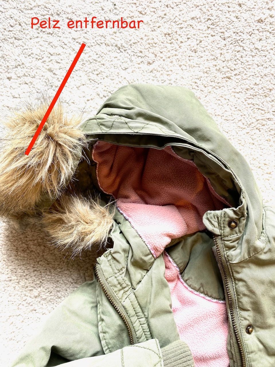 Esprit Giacche & Cappotti: Winterjacke mit Kapuze,  Esprit , Gr.92/98 – Usato da Uster venduto da ros_pym8 4