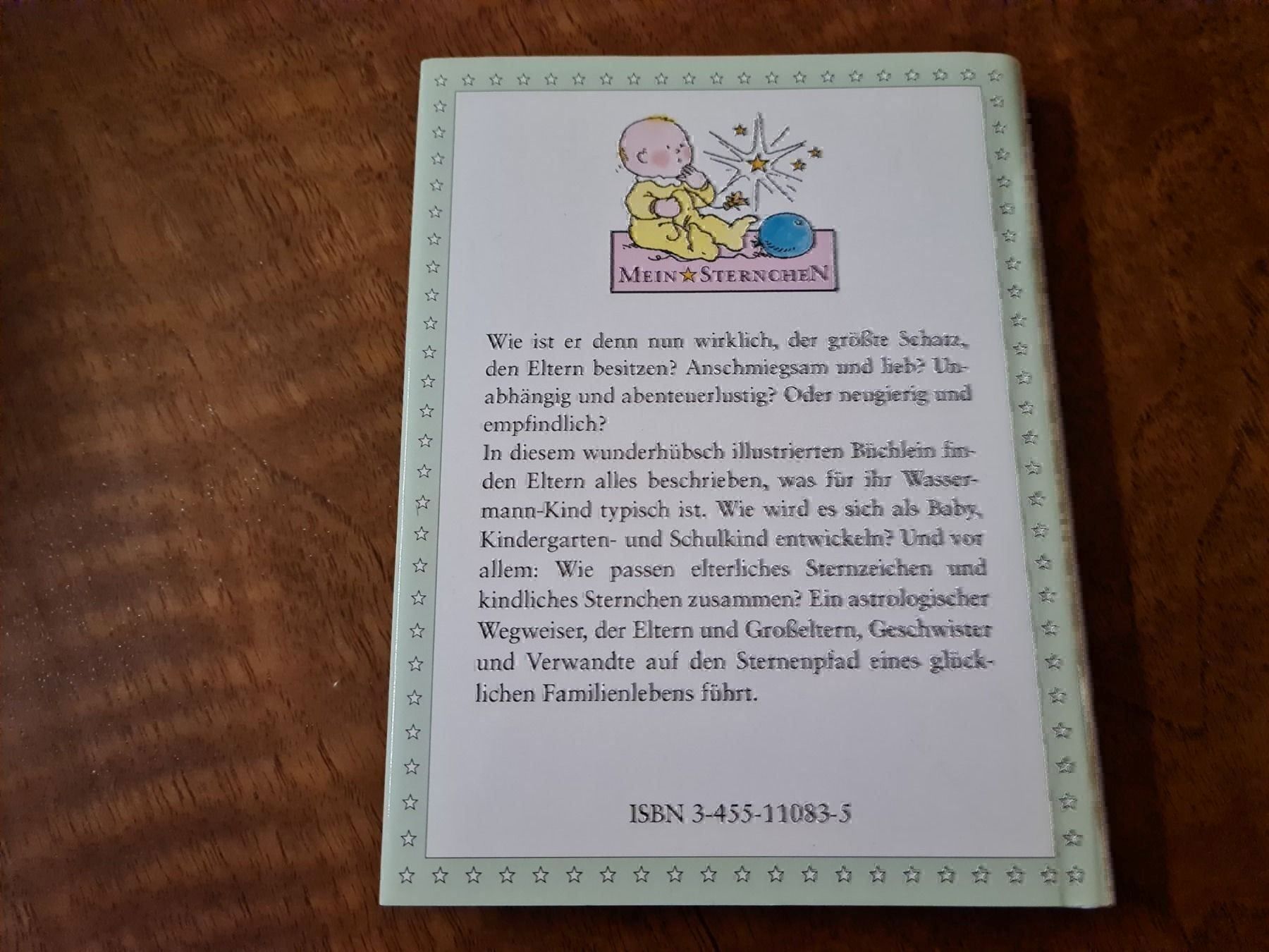 Bücher: Mein Sternchen Wassermann – Gebraucht aus Erstfeld von Uhu1980 1