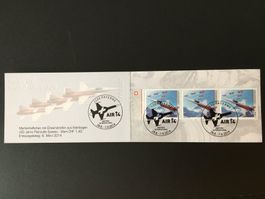 Markenheft 2014 Schweizer Luftwaffe  ZN 1493  AIR14 Stempel