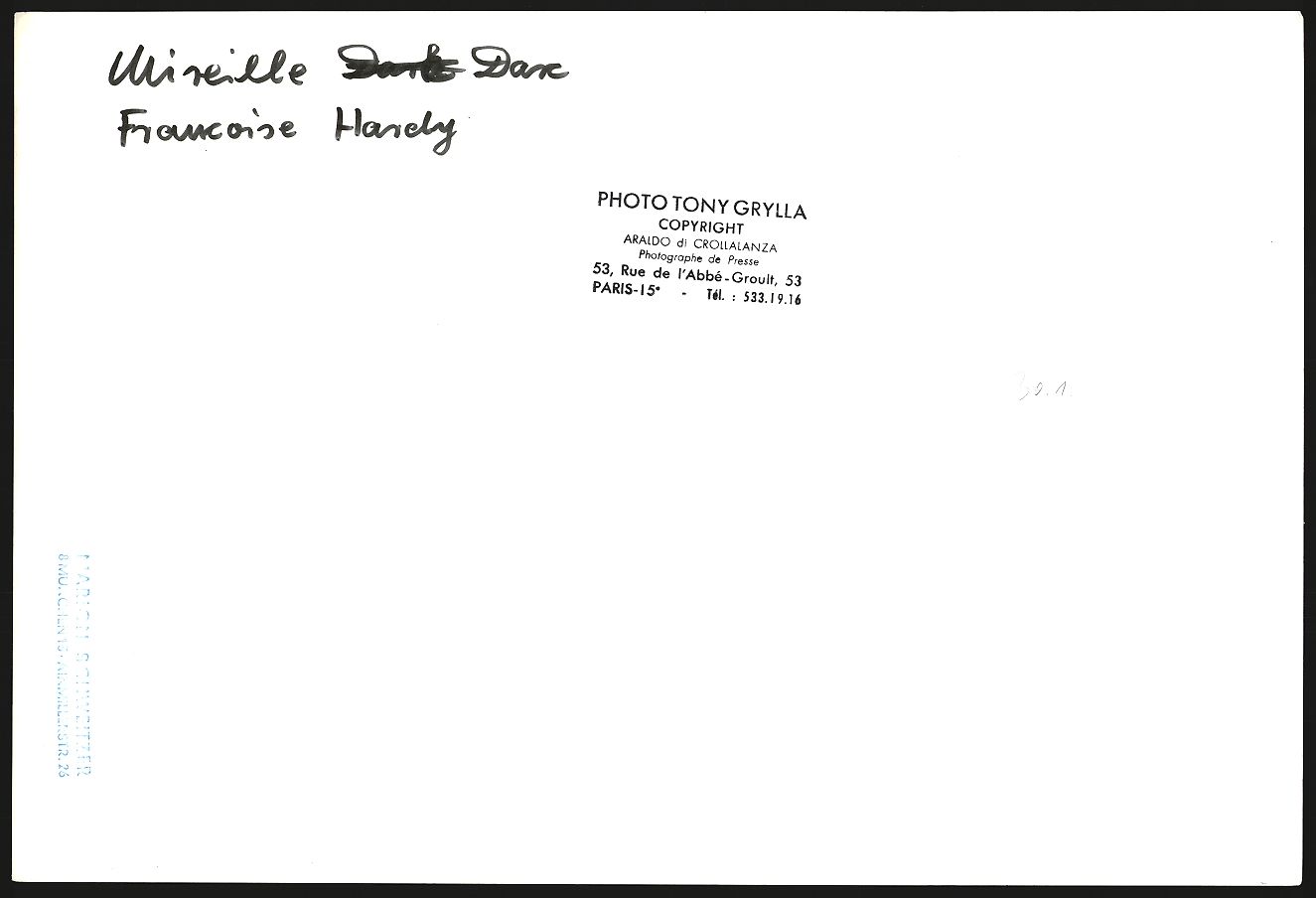 Fotografie & Manifesti: Fotografie Schauspielerin Mireille Darc  – Usato da Berlin venduto da bartko-reher 1