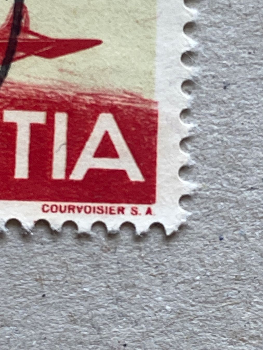 Alle Briefmarken: F38, Flawil, schöne Druckverschiebung, Eckzahnfehler – Gebraucht aus Aarau von hilde47 1