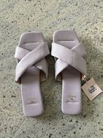 NEU elegante bequeme Schlappen Slippers Gr. 41