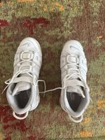 Nike Air More Uptempo Schuhe weiss beige guter Zustand