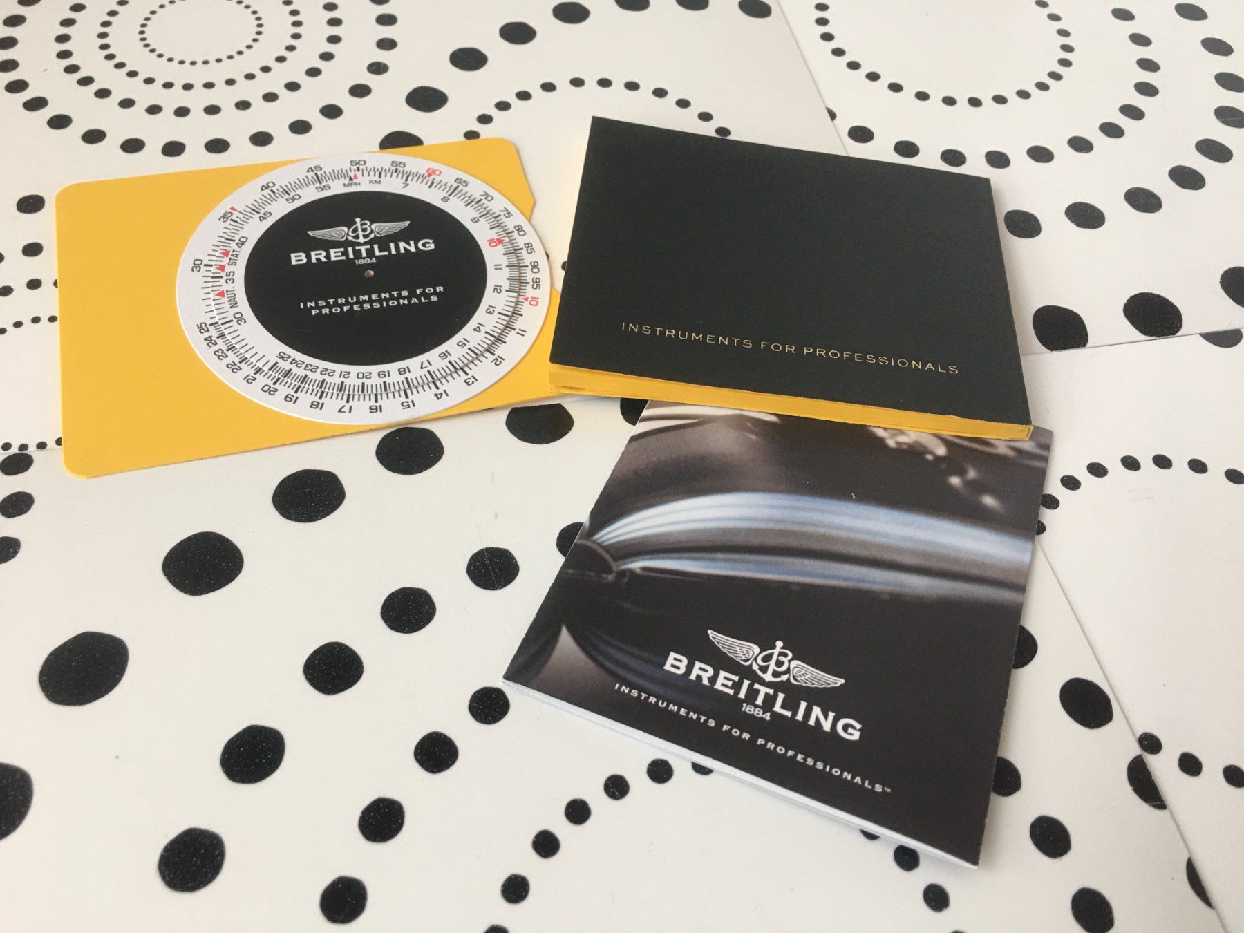 Breitling Documenti: BREITLING - SET SLIDE RULE - INSTRUCTIONS FOR USE !!! – Usato da Epalinges venduto da watchforyou 4