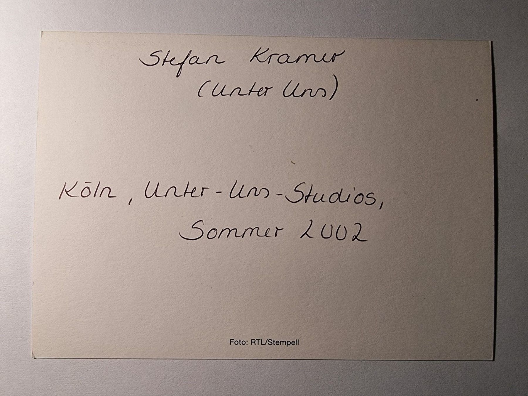 Autografi: Timo Ben Schöfer Originalautogramm "Unter uns" – Usato da Winterthur venduto da Christinakim 1