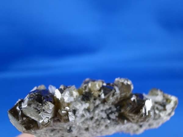 Mineralien & Heilsteine: Sphalerit var. Cleiophan auf Quarz-Matrix – Gebraucht aus Schinznach Bad von Demerald 5