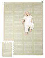 Baby Play Mat / Spielmatte – 170 x 120 cm (Beige)