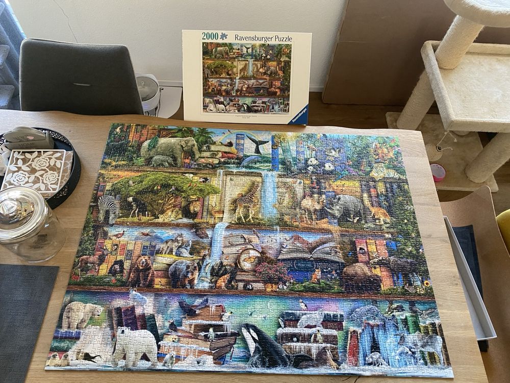 Ravensburger Puzzles: Puzzle Grossartige Tierwelt 2000 Teile – D'occasion à Laupersdorf par eliza23