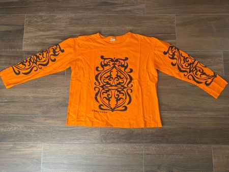 Herren Langarm-Shirt Hurghada orange Gr. L