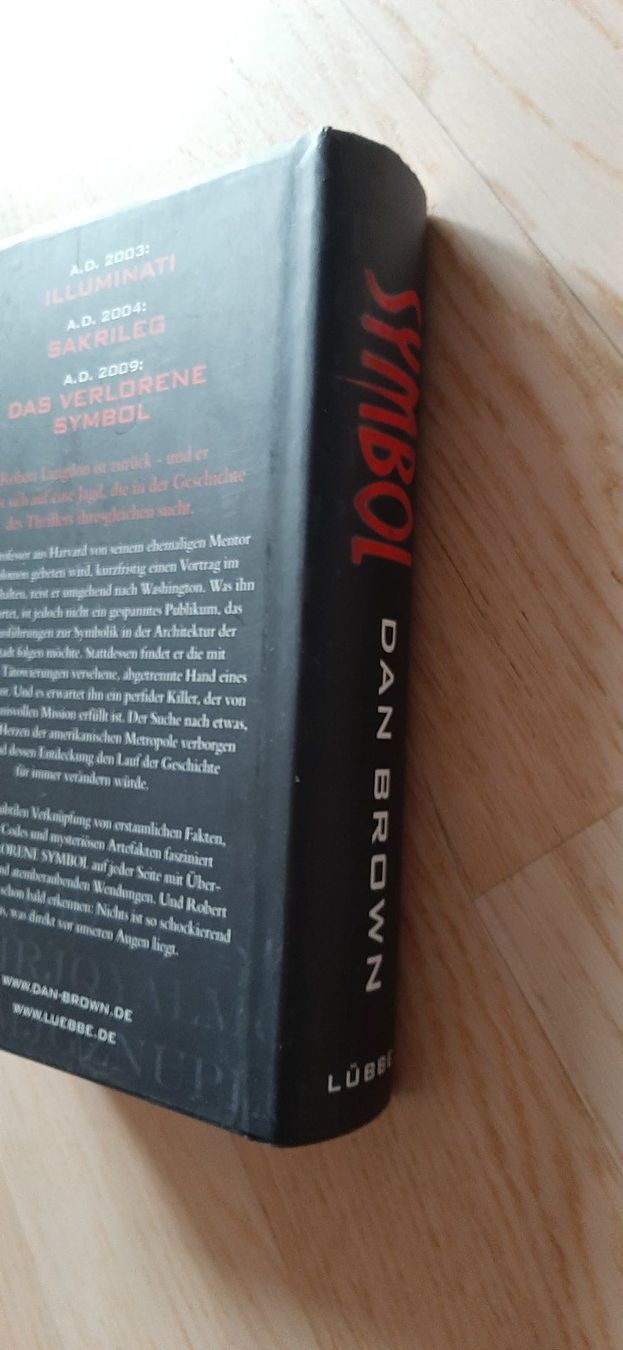 Libri: Dan Brown Das Verlorene Symbol – Usato da Affoltern am Albis venduto da Sabinezc 2