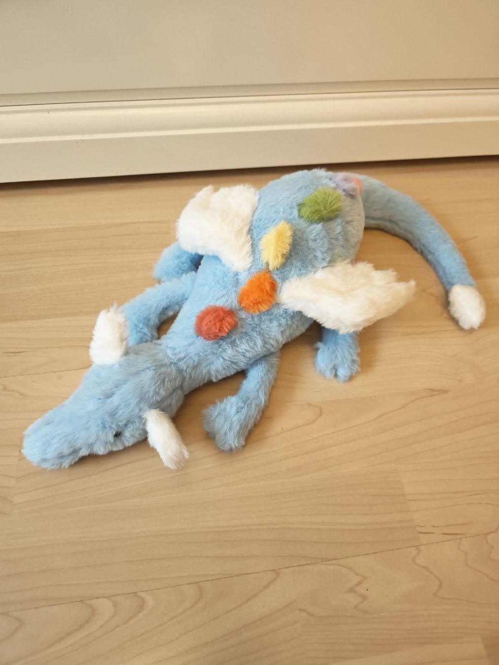 Jouets: Plüschtier Drachen blau mit Flügeln. – D'occasion à Visp par mel_x697 1
