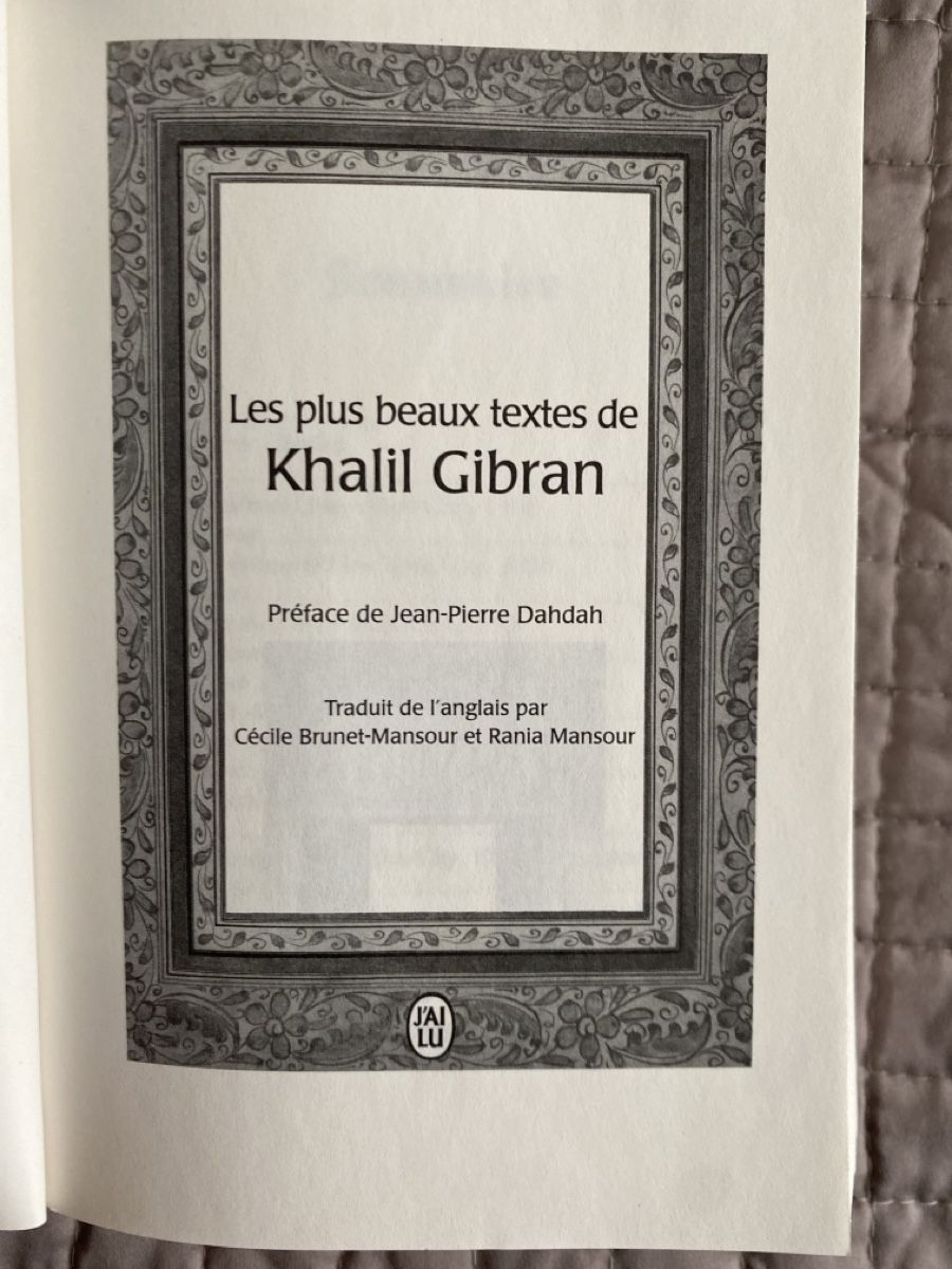 Bücher: Khalil Gibran, Textes, J'ai Lu, – Neu (gemäss Beschreibung) aus Geneve von pat_p76n 1
